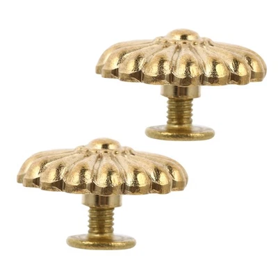  2 pz Borsa in rame Rivetti Borse in pelle Handbag Nailheads Creative Pelle - Immagine 1 di 4