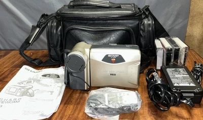 Vintage Sharp VL-AH50 Viewcam / Hi8 Camcorder / Flip-Out Screen / Tested - Image 1 of 4