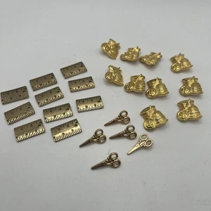 25 Stck. Nähmotiv Metallknöpfe zum Nähen Kleidung Scrapbooking Basteln - Bild 1 von 5