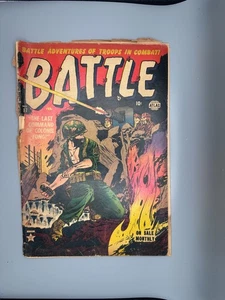 Battle #17 (Atlas, 2/1953) Pre-Code War — Last Command of Colonel Fong - Picture 1 of 14