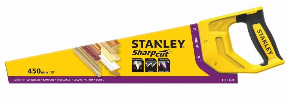 Stanley Sharpcut 18" Handsäge 11TPI STHT20370-1 - Bild 1 von 1