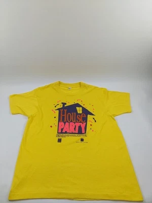 Vintage 1990 House Party Movie Promo T Shirt Men's Size XL  - Image 1 of 4