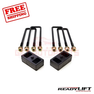 Suspensión ReadyLift. Kit de bloque de resorte de hoja trasero 2" para GMC Sierra 2500 HD 2011-2015 Foto 1 de 2