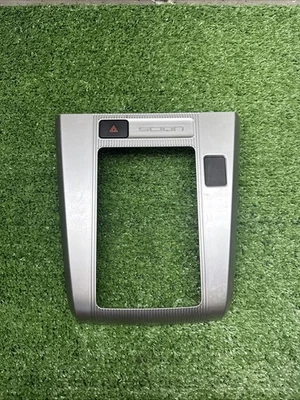 2008-2015 Scion XB Center Console Shifter Bezel Trim Hazard Switch Panel Silver - Image 1 of 4