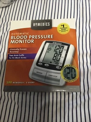 Monitor de presión arterial de muñeca HoMedics BPW-060 2 usuarios, 120 recuerdos Foto 1 de 2