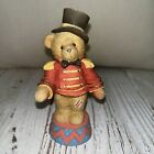Cherished Teddies by Enesco - Circus Ringmaster Bruno Step Right Up Limited