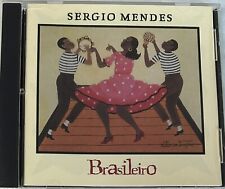 SERGIO MENDES: Brasileiro; 1992 Latin Jazz, LN CD Free Shipping
