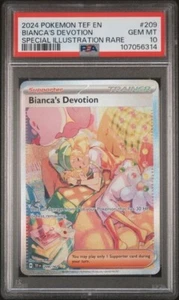 PSA 10 Gem Mint Bianca's Devotion 209/162 Sv05: Temporal Forces Holo - Picture 1 of 2