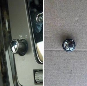 Tapa de botón de interruptor de espejo retrovisor lateral para VW Touareg 2003-2010 - Imagen 1 de 4
