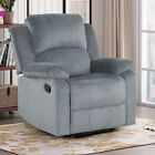 Manual Recliner Chair, Single Modern Sofa for Living Room