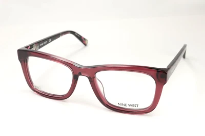 NINE WEST NW5103 603 Bordeaux 51-18-135 Eyeglass Frames Flex Hinges X98 - Image 1 of 4
