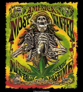 SUPERBE TEE SHIRT HAUTE QUALITE. RASTA / SKUL.   du S au XXXXL. et 10 à 14 ans - Picture 1 of 1