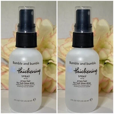 2x Bumble and Bumble Bb. Thickening Hair Spray Prep Hair Lush 2 oz New Free Ship - Image 1 of 2