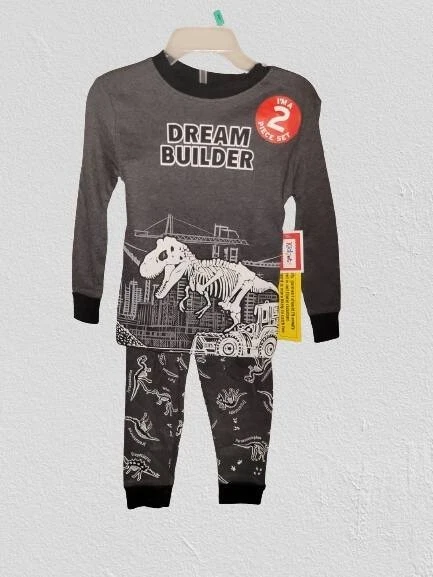 Pijama Kidgets Niños Talla 3T Dream Builder 2 piezas Nuevo Foto 1 de 1