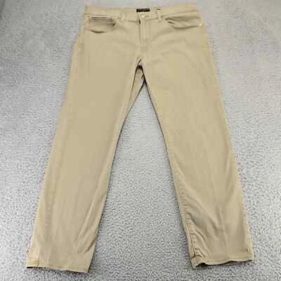 Lucky Brand Pants Mens 36x30 Tan 121 Slim Straight Twill Chino Mid Rise American - Image 1 of 4