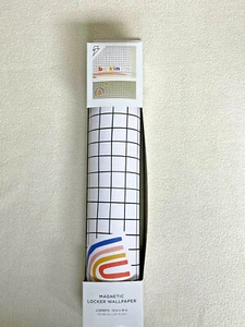 NEW Grid Magnetic School Locker Wallpaper Decor (2-Sheets) 12” x 18” Magnet - Picture 1 of 9