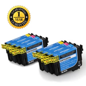 8PK T220XL Ink For Epson WF2760 WF2750 WF2630 WF2650 WF2660 XP320 XP420 XP424 - Picture 1 of 5