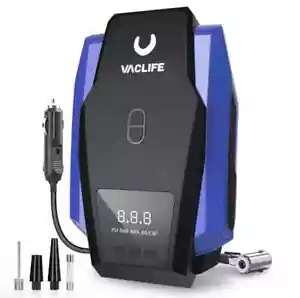 VacLife Air Compressor Tire Inflator LED Light - 12V DC - Air Pump for Car Tires - Picture 1 of 6