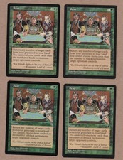 MTG - 4X Reap X4 - Tempest - Uncommon 2 F/VF & 2 NM/MT - Playset