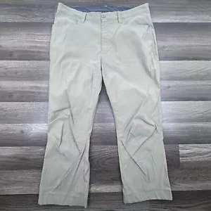 Pantaloni tecnici Eddie Bauer uomo 34x24 deserto kaki cargo gorp outdoor caccia escursione - Foto 1 di 5