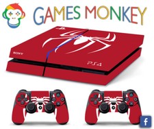 Skin PS4 OLD - SPIDERMAN - Cover Adesiva Vinile Lucido HD Playstation 4