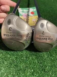 Callaway Ladies Big Bertha Steelhead 3-7 Woods Set Graphite - Picture 1 of 10