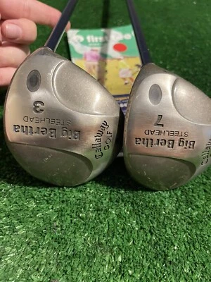 Callaway Ladies Big Bertha Steelhead 3-7 Woods Set Graphite - Image 1 of 4