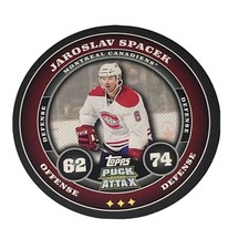 2009-10 Topps Puck Attax Hockey #100 Jaroslav Spacek Montreal Canadiens
