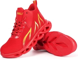 Steel Toe Shoes Men Women, Lightweight Safety Sneakers, Slip-Resistant Work - Picture 1 of 5
