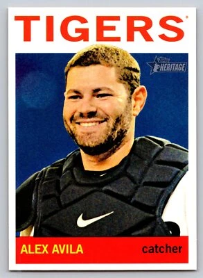 2013 Topps Heritage #19 Alex Avila Detroit Tigers - Image 1 of 2