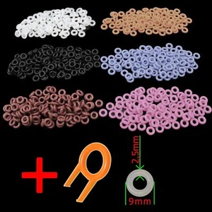 110x O-Ringe Tastatur Dämpfer +Abzieher Cherry MX Corsair 8x5x2,5mm TRANSPARENT - Bild 1 von 1