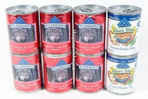 8 Blue Buffalo Homestyle VARIETY Dog Food 12.5 ounce can 07/23/2025 - Picture 1 of 4
