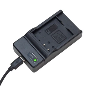 Battery charger for Panasonic Lumix DMW-BCF10 DMC-TS1 DMC-TS2 DMC-TS3 DMC-TS4 - Picture 1 of 7