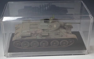 TANK T-34/76 BUILT 1/35 SCALE PLASTIC MODEL KIT WITH CLEAR DISPLAY - Picture 1 of 7