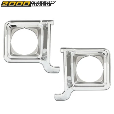 Headlight Door Set Headlight Door Set Fit For Chevrolet C10 Suburban 1973-1978 - Image 1 of 4