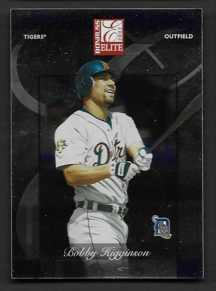 2002 Donruss Elite #65 Bobby Higginson Detroit Tigers  - Image 1 of 1