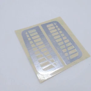 For Tamiya 1/14 MAN TGX RC Car Truck Rear Window Net Decal Sticker - Picture 1 of 4