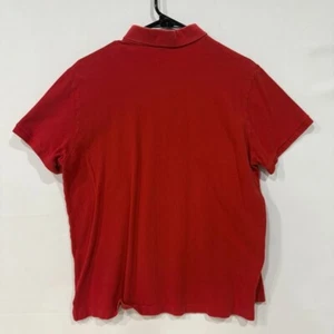 Ralph Lauren Polo Shirt Men's XL Red Classic Fit Short Sleeve Cotton - Picture 1 of 5