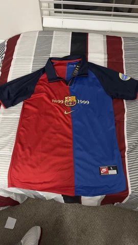 FC Barcelona Retro Jersey 1899-1999 - Any Size Cover