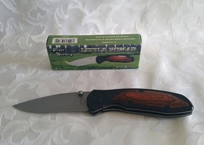 Frost Cutlery LITTLE NOMAD 4" Closed Sharp Single Blade Locking Pocketknife -NEW - Image 1 of 2