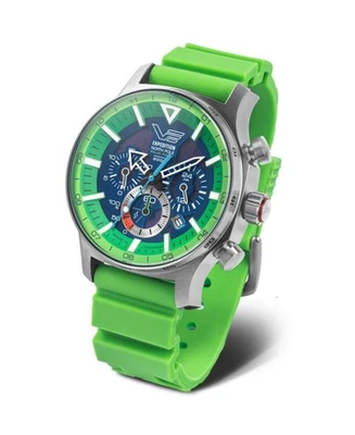 VOSTOK EUROPE Hombres Analógico Cuarzo Informal Reloj Clásico Vestido Esfera Negra Impermeable Foto 1 de 4