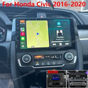 64G Apple Carplay For 2016-2020 Honda Civic Car Stereo Radio GPS WIFI Android 13 - Picture 1 of 17
