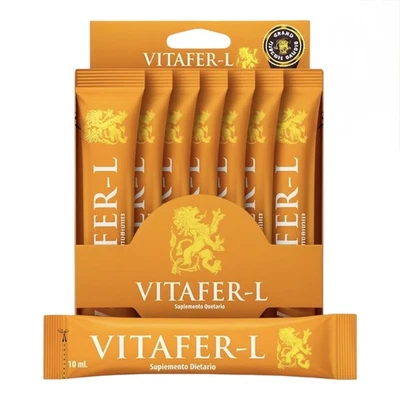 ✅ VITAFERS 16 saquetas 10 ml multivitamínico unissex ✅🔥 - Imagem 1 de 3