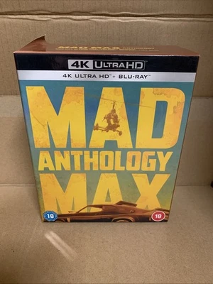 Mad Max Anthology [4K Ultra-HD] [1979] [Blu-ray] [Region Free] BOXSET - Image 1 of 4