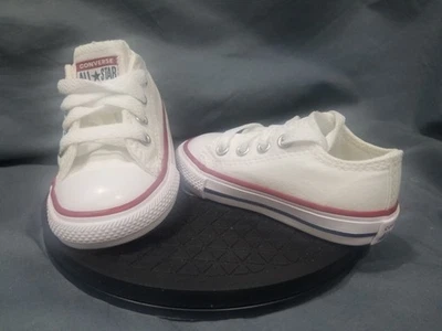 Zapatillas Converse Niño Pequeño C/T All Star EVA Ox Blanco Rojo Talla 4 ¡NUEVAS SIN CAJA! Foto 1 de 4