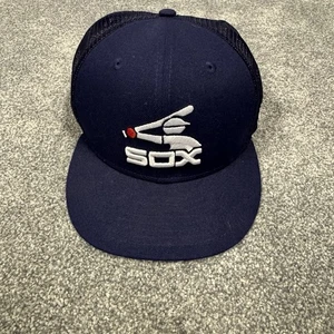 Men's New Era Blue Boston Red Sox Trucker 9FIFTY Snapback Hat MLB Fenway - Picture 1 of 9