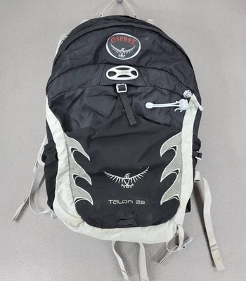 Mochila Osprey Talon 22 Mochila S/M Negra Gris Adulto Logo Escuela Senderismo Foto 1 de 4