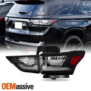 For 2018-2021 Chvey Traverse LED Tail Light Inner-Outer Passenger Rear Lamp - Picture 1 of 12