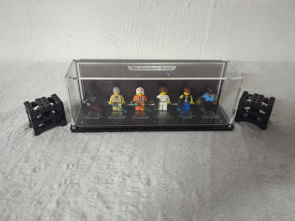 Lego Star Wars 20 Aniversario Figuras Set Completo Con Vitrina Foto 1 de 4