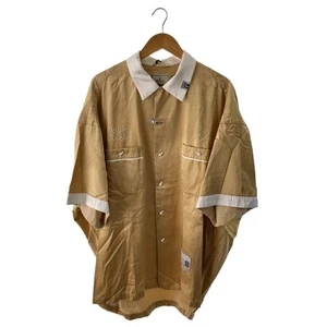 MIHARA YASUHIRO 24SS Bowling Shirt 50 Cotton Gold Japan - Picture 1 of 5